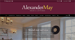 Desktop Screenshot of alexandermay.co.uk